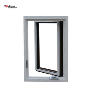 Superhouse NFRC AS2047 standard gray aluminium casement double glazed windows