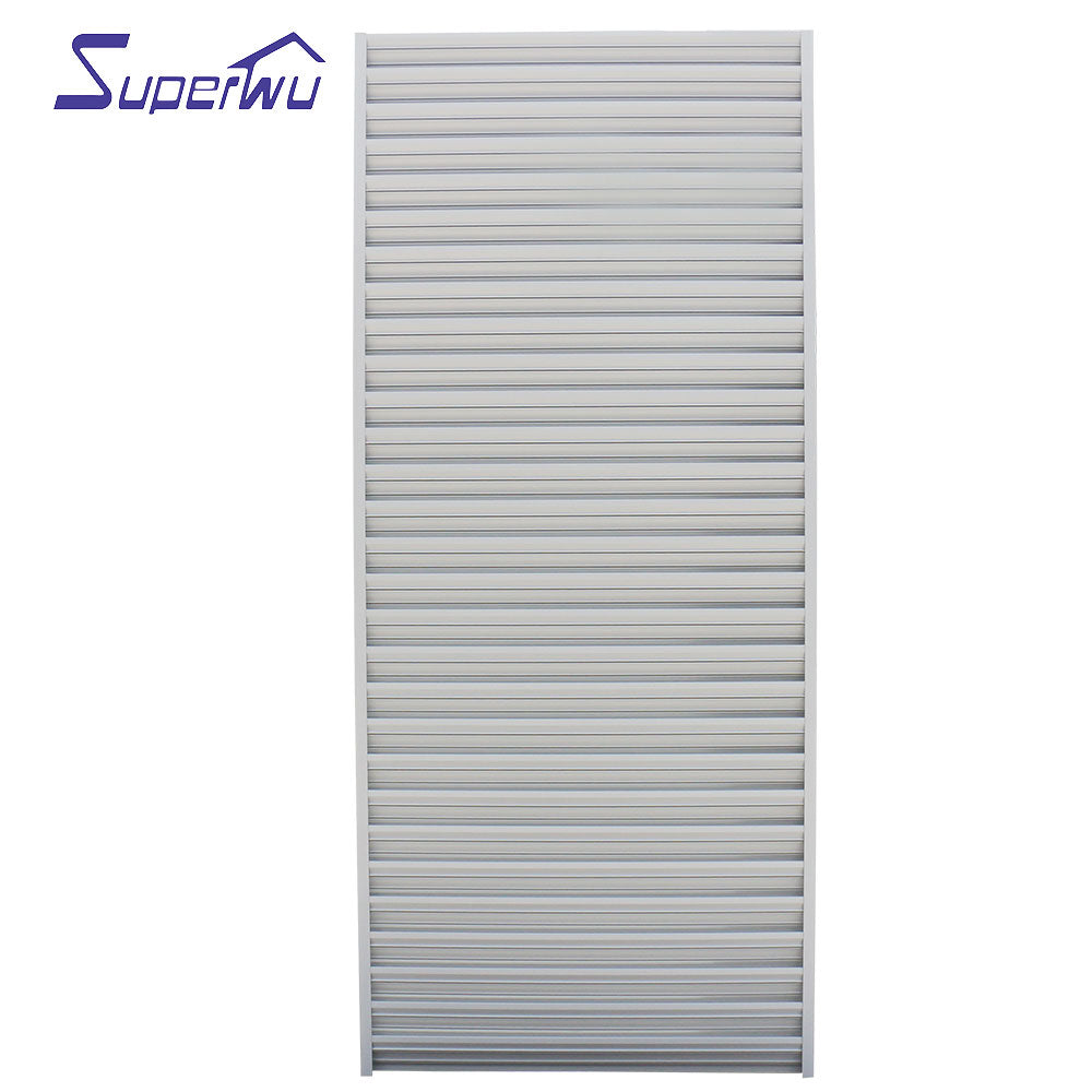 Superwu AS2208 Outdoor external aluminium alloy insulating glass sun shading louvre