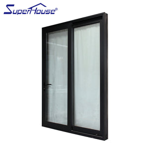 Superhouse USA standard NAFS/AAMA low shreshold glazed aluminium sliding door