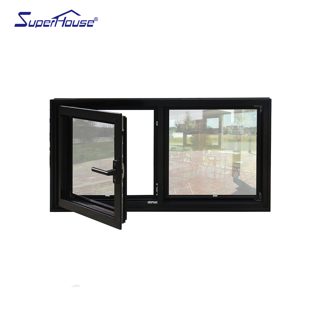 Superhouse luxury container house window aluminum glass window