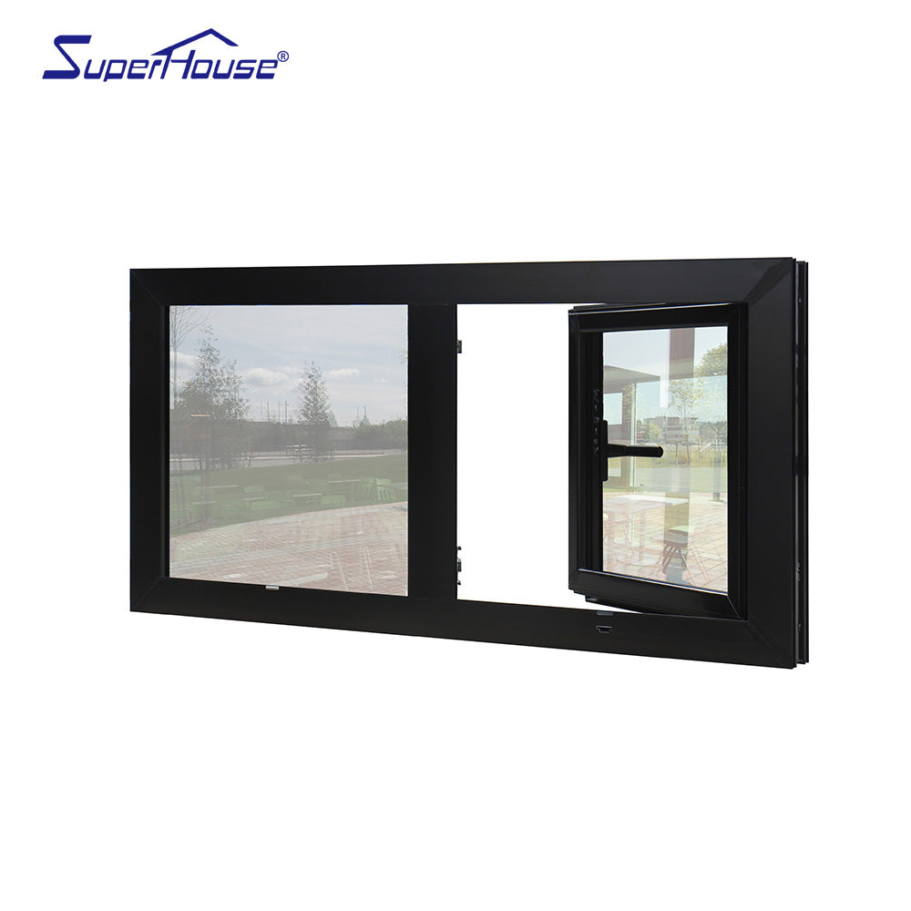 Superhouse Standard Product System Aluminum Casement Window With Low Price