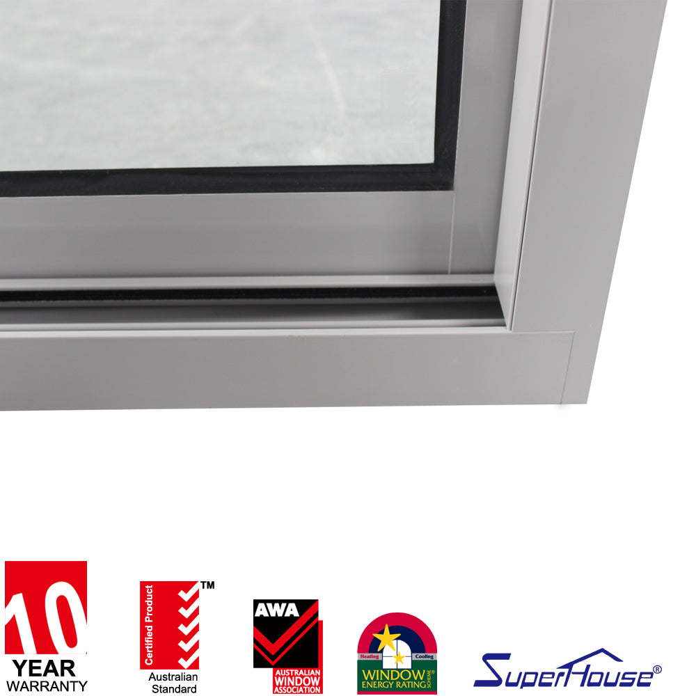 Superhouse Australia standard double glass window aluminium sliding window