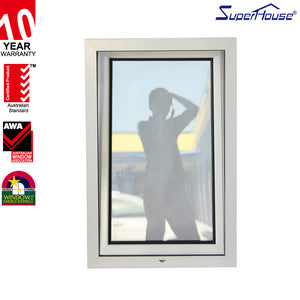 Superhouse Double Glazed Tilt&Turn Window With Low-E Coating And Argon Gas Filled