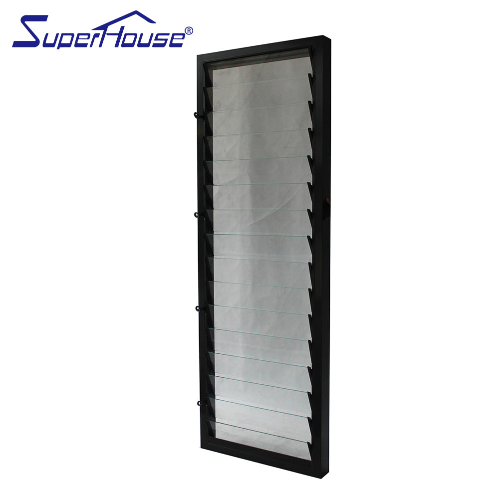 Superhouse AS2047 aluminum glass louvre window with 10 years warranty