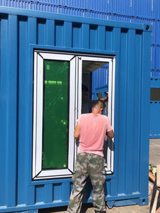 Superhouse US market Container house soundproof aluminum windows