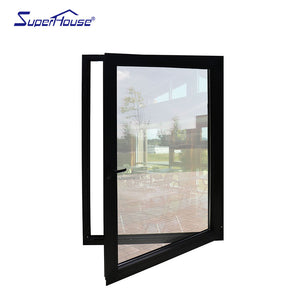 Superwu Standard thermal break double glass aluminum tilt turn aluminum window