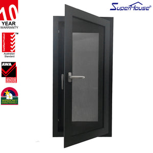 Superhouse Heavy Duty Hinged Window With Inside Opening Panel And Outside Opening Screen