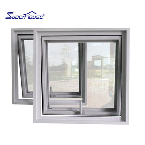 Superhouse High energy saving triple glass aluminum window