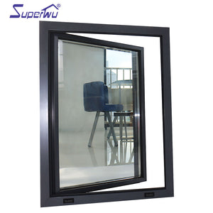 Superwu Aluminum double glazed casement window Soundproof Australia standard AS 2047