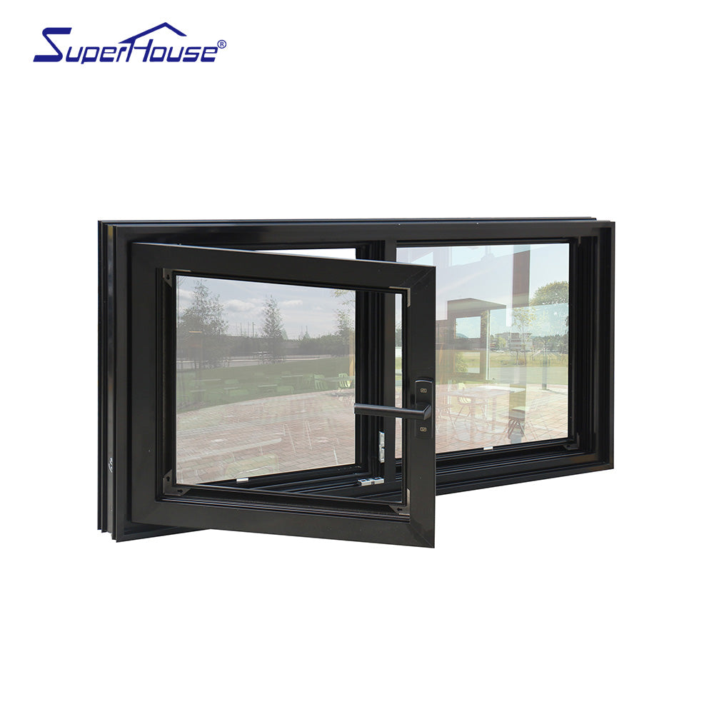 Superhouse luxury container house window aluminum glass window