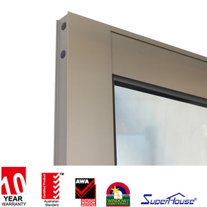 Superhouse Double Glazed Aluminum Hinged Door With Thermal Break Aluminum Frame For High Thermal Insulation Performance
