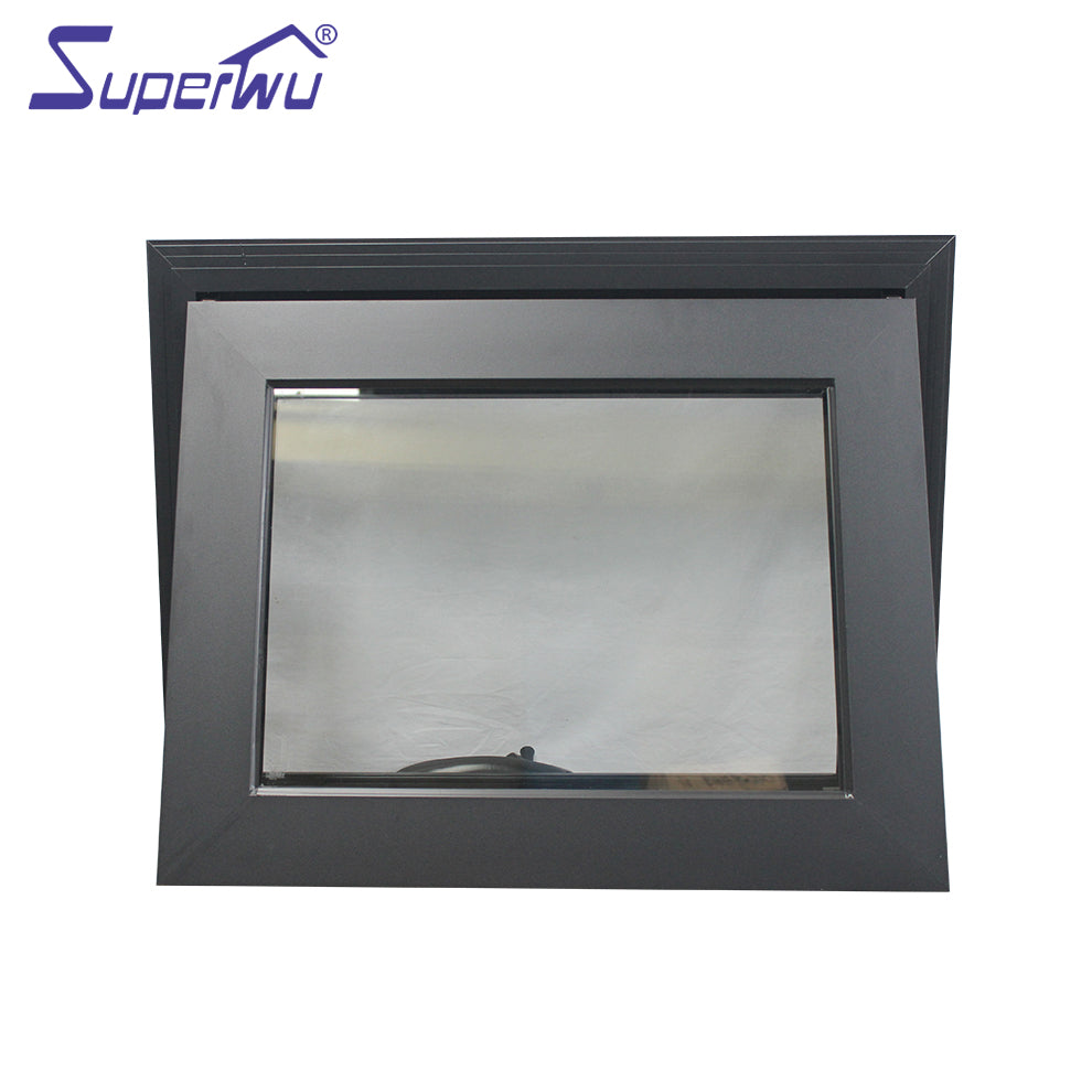 Superwu Aluminum Top Hung Window Double Glazed Comply with NAFS Standard
