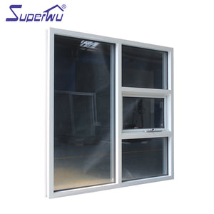 Superwu Superwu Australian Standard AS2047 AS/NZS2208 AS1288 aluminum White hand shake and fix swing window