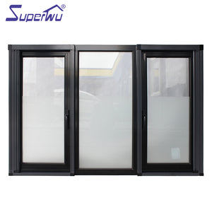 Superwu Certification Aluminum Passive House Energy Efficient casement Windows