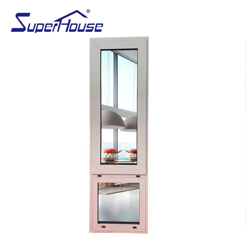 Superhouse USA Canada NFRC standard aluminum french casement window with high energy saving performance