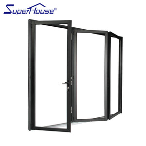 Superhouse AS2047 NFRC AAMA NAFS NOA standard aluminum commercial accordion folding doors