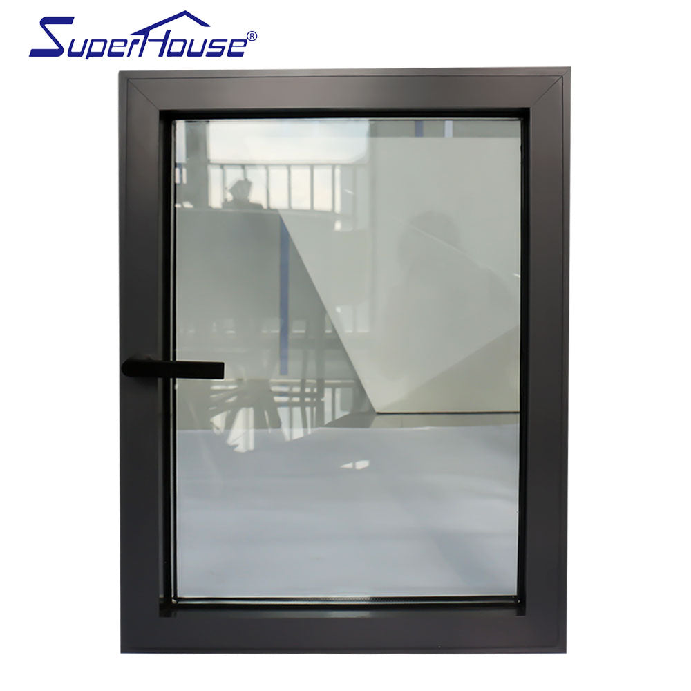 Superhouse heavy duty double glazed crank aluminum casement windows