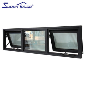 Superhouse High quality aluminum awning window glass windows for house