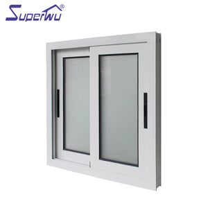 Superwu The newest thin frame aluminium windows standard sliding window
