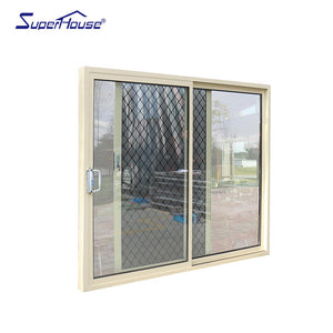 Superhouse USA standard NAFS/AAMA double glass sliding door, double glaze slide door