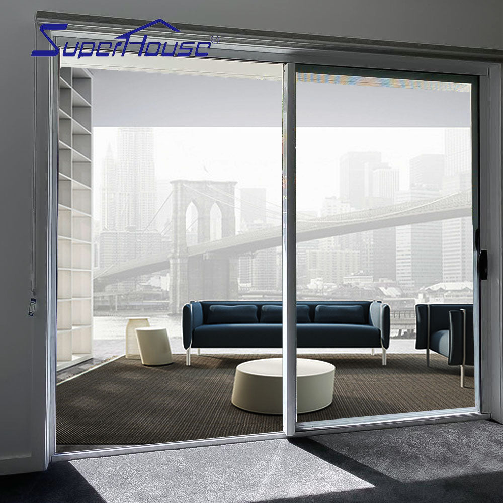 Superhouse USA standard NAFS/AAMA good quality sliding door system commercial sliding door