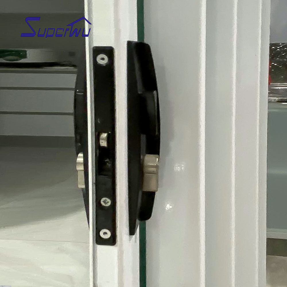 Superwu Factory Hot Sales modern design aluminium doors external door gate Lowest Price