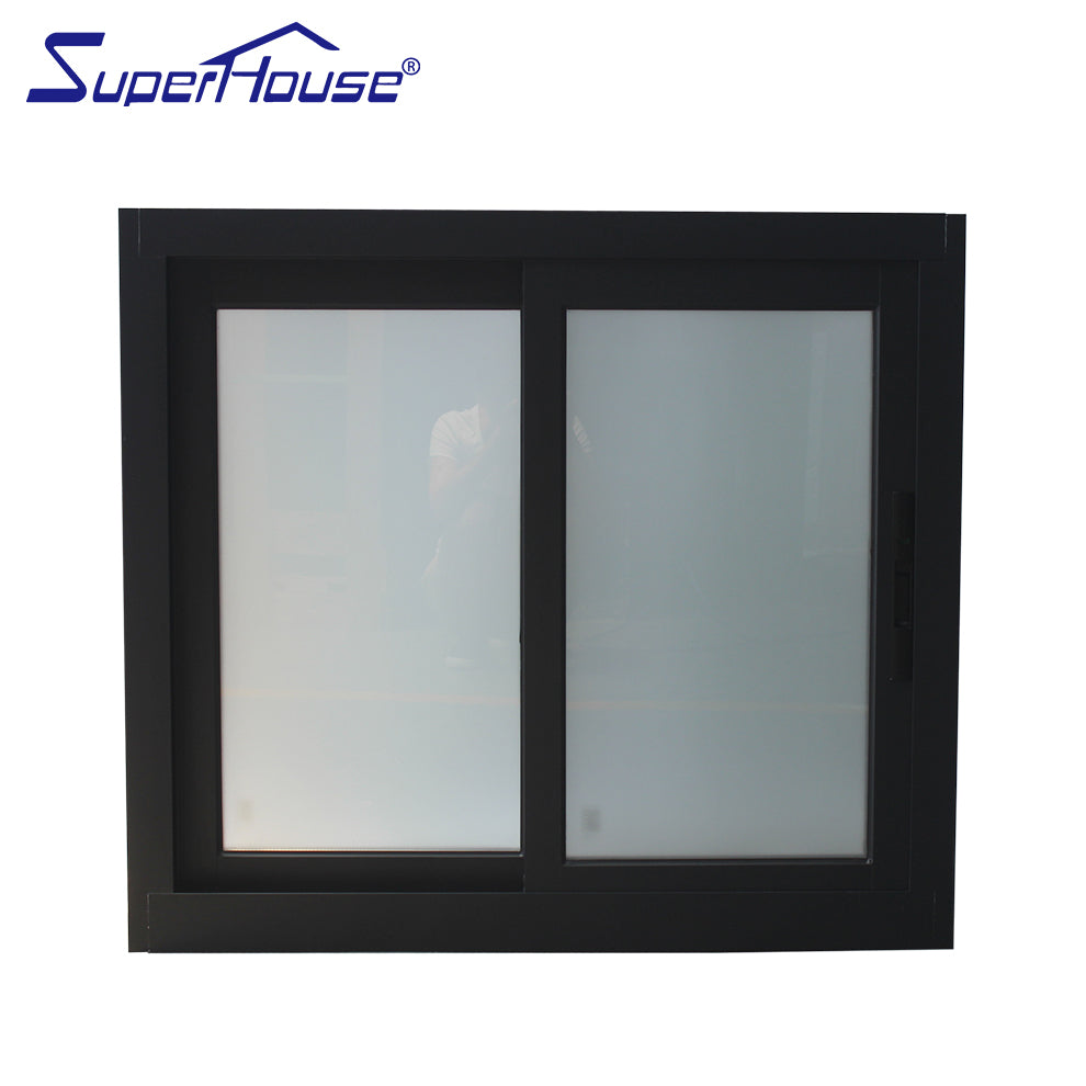 Superhouse Custom unbreakable clear tempered beveled glass sheet for aluminium frame house office sliding window supplier