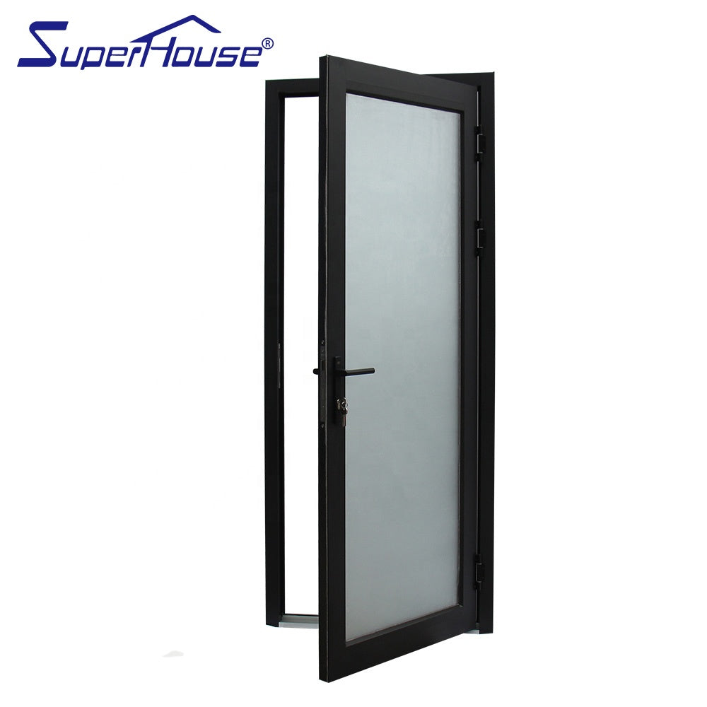 Superhouse Superhouse hot sale aluminum residential doors with frosted glass