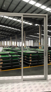 Superwu Aluminum commercial system sliding door factory direct sale