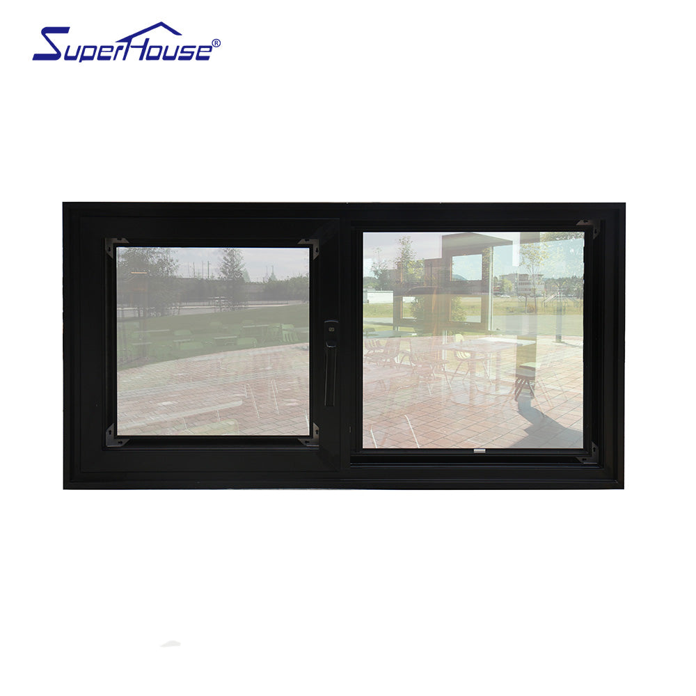 Superhouse luxury container house window aluminum glass window