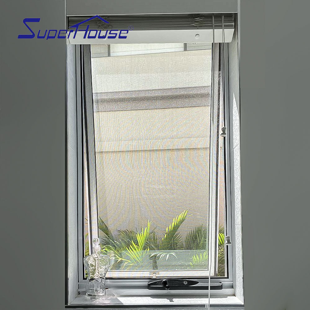 Superhouse Australia standard windows with exterior aluminum shutters