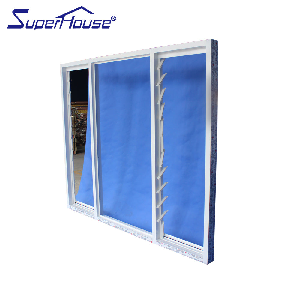 Superwu Customized products with Australian standard aluminum or glass louvered window
