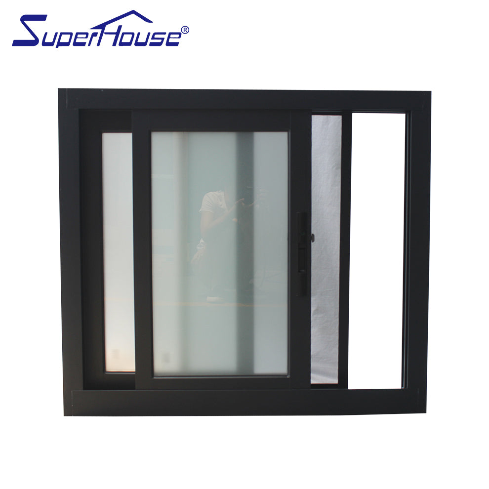 Superhouse Custom unbreakable clear tempered beveled glass sheet for aluminium frame house office sliding window supplier