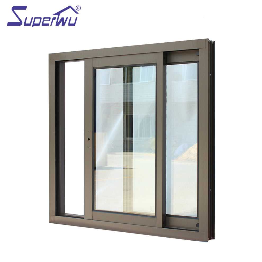 Superwu Australia standard aluminum glass sliding window