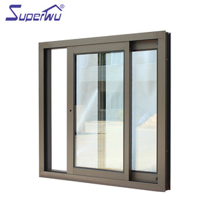 Superwu Australia standard aluminum glass sliding window