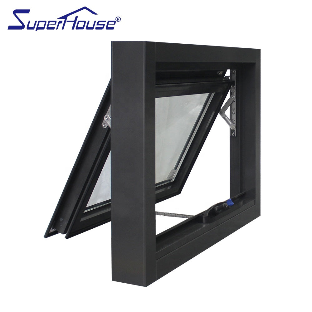 Superhouse Australian standard cheap house iwndows double glass windows import from Superhouse for homes