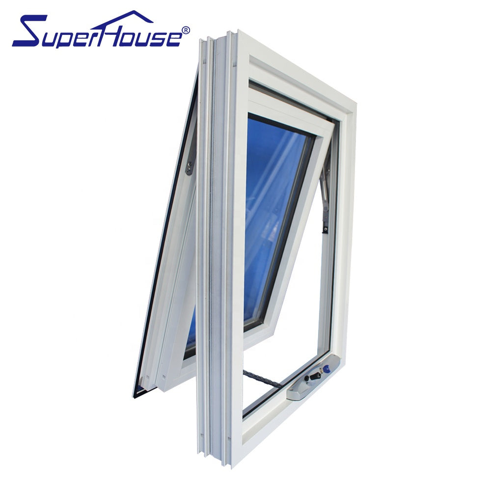 Superhouse Australia impact resistant awning window with safety glass