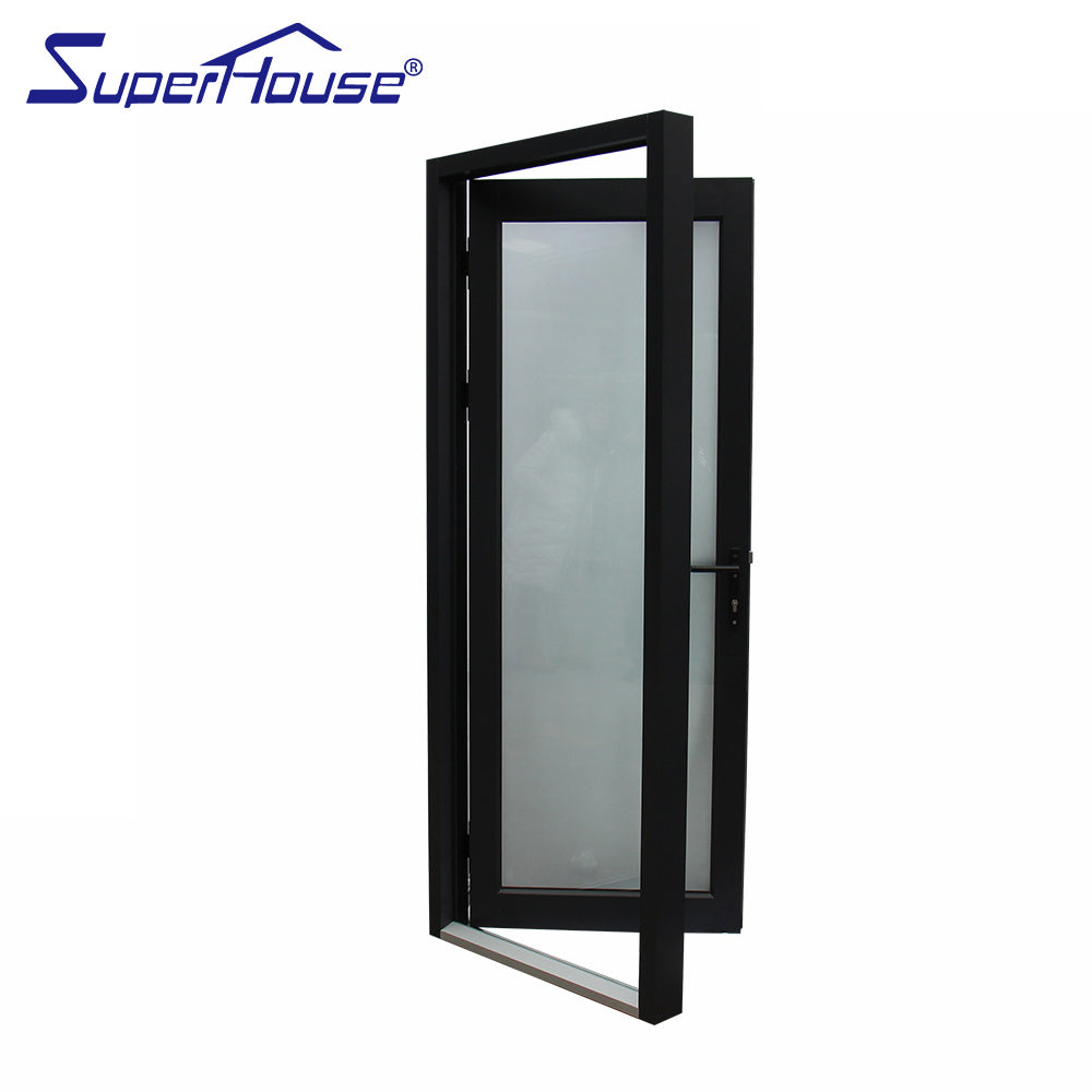 Superhouse Aluminum frame glass exterior doors prices