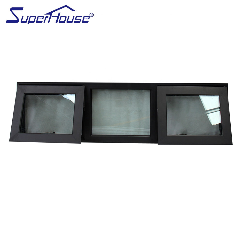 Superhouse High quality aluminum awning window glass windows for house