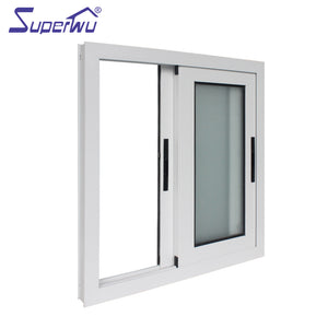 Superwu The newest thin frame aluminium windows standard sliding window