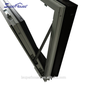 Superhouse thermal break aluminium two color tint awning window
