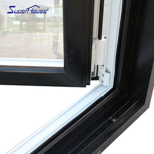 Superhouse aluminium profile windows double glass with argon window