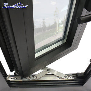 Superhouse Australia standard double glazing aluminium frame hinged window