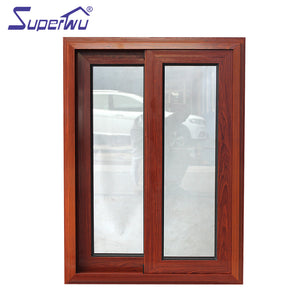 Superwu Australia standard High quality double glazed sliding window aluminum silding window