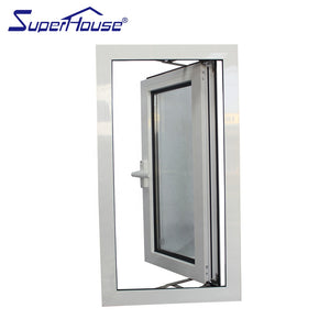 Superhouse Factory directly sell aluminium double glazed casement window swing out window with German hardware