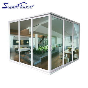 Superhouse Security aluminum lift sliding door sunroom corner sliding doors with 10 years quality warranty