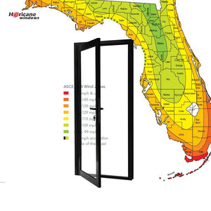 Superhouse Miami Approved hurricane impact casement doors