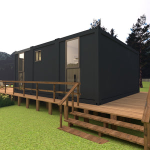 Modern Luxury container house ready made economical portable living cheap tiny home prefab house under 100k
