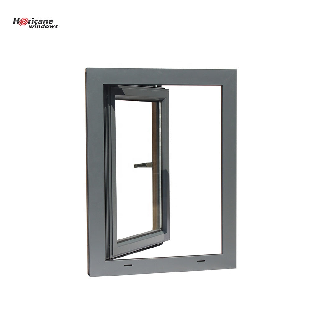 Superhouse NFRC AS2047 standard factory custom aluminium clad wood windows