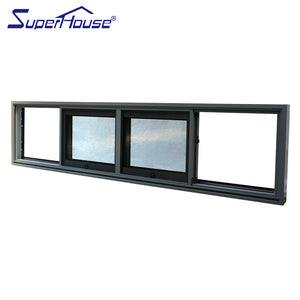 Superhouse Aluminum glazed hot seat aluminum sliding window